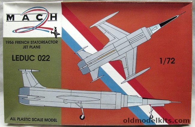 Mach 2 1/72 Leduc 022, GP003 plastic model kit